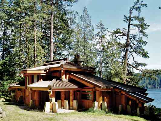 "Authentic architecture requires oneness with the site, the client, the materials and the cosmic energy dance," says architect Henry Yorke Mann.